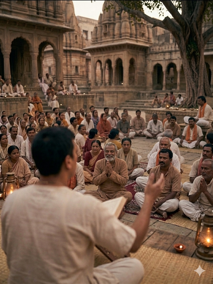 Rambola organises a holy gathering of devotees
